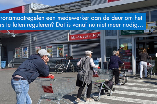 Vanwege de coronamaatregelen een medewerker aan de deur om het aantal bezoekers te reguleren? Dat is vanaf nu (niet meer) nodig!