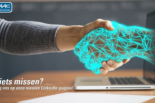 Niets missen? Volg ons op onze nieuwe LinkedIn-pagina!