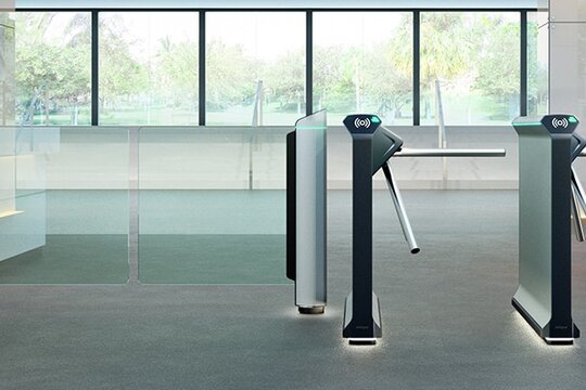 Beveiligingspoorten-toegangspoorten-toegangscontrole-toegangsbeveiligings-Magnetic_office_modern_FlowMotion-mWing