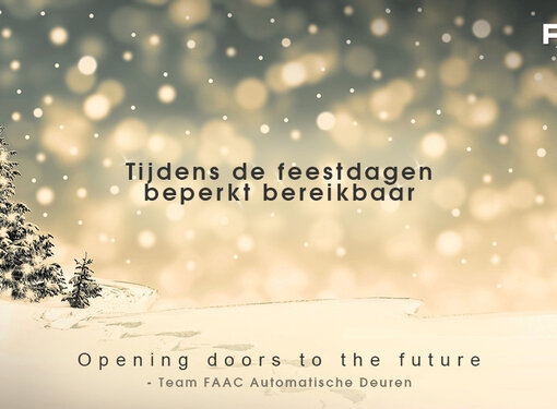 8-12-2020 | Tijdens de feestdagen beperkt bereikbaar