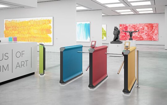 Opening doors to the Future: Slanke automatische driepoot-tourniquet tourniquetpoort turnstile beveiligingspoort toegangscontrole Magnetic mTripod in alle kleuren verkrijgbaar